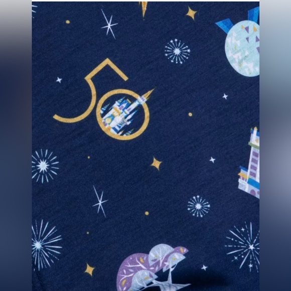 Disney 50th Anniversary Hoodie sweater Zip Up Jacket LE - Picture 3 of 14